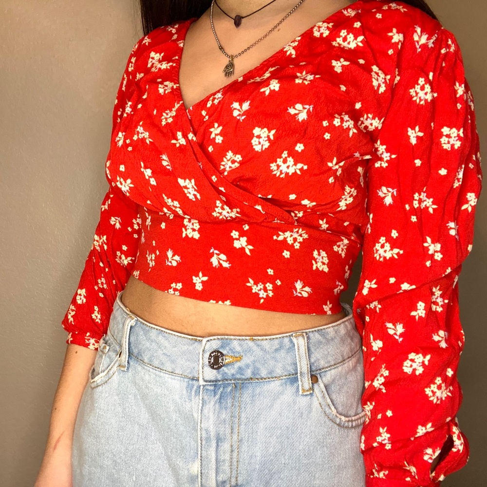 Forever 21 Floral Top